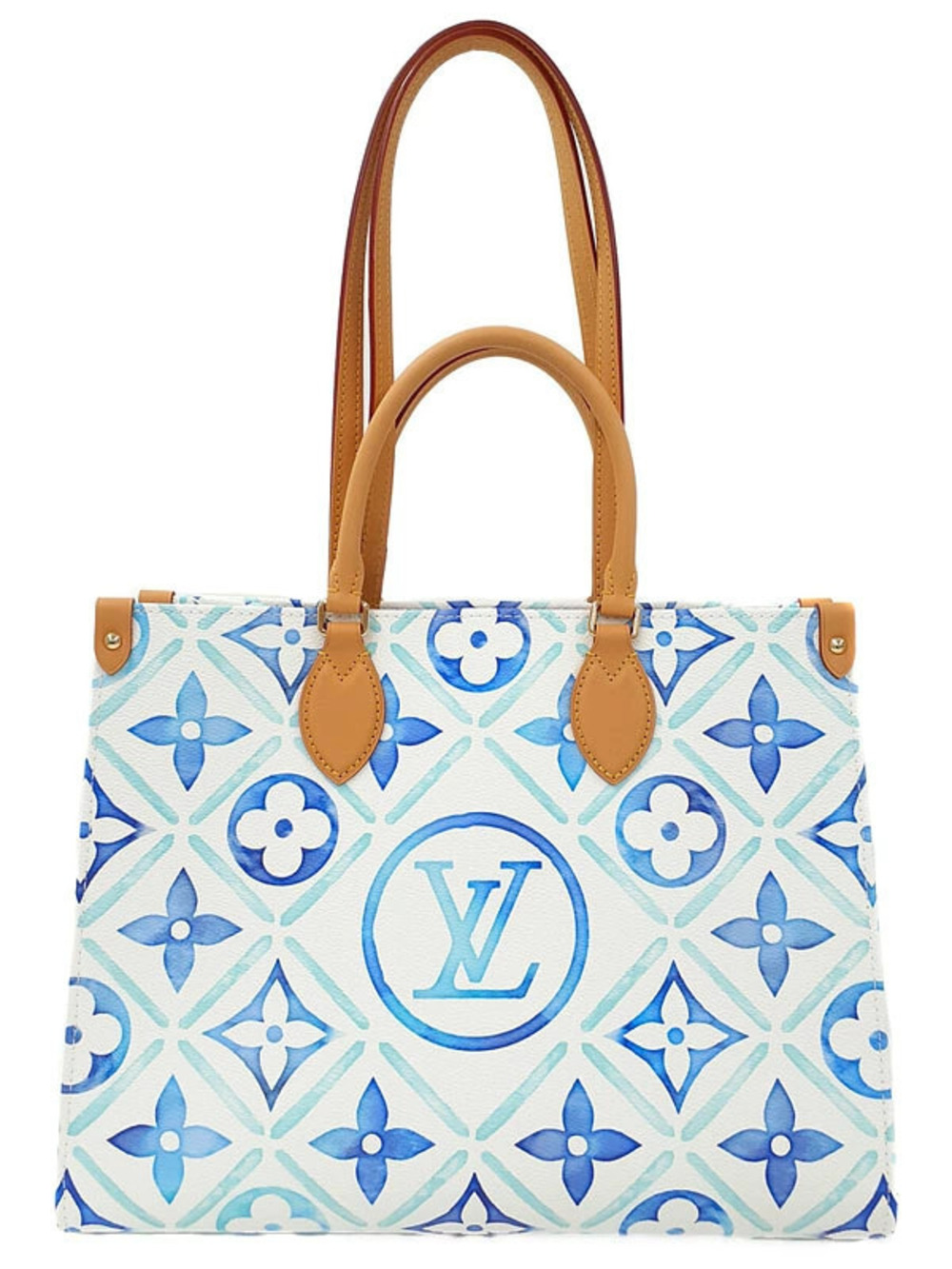 Louis Vuitton Monogram Tile On The Go Bag